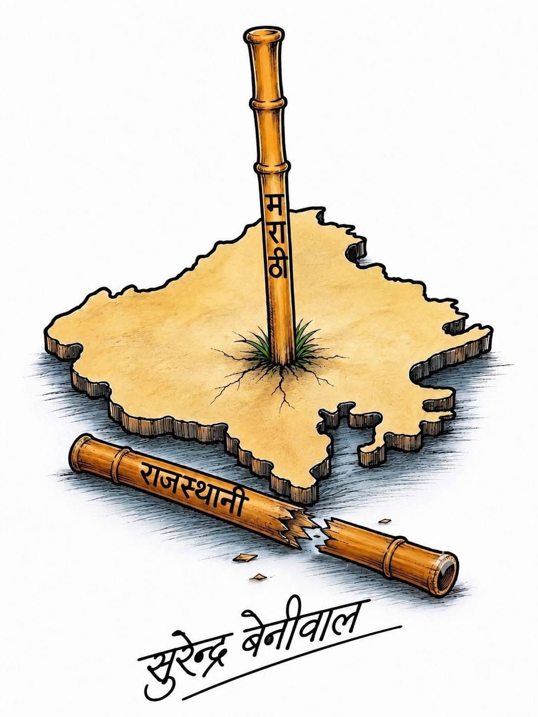 मायड़ बनाम मराठी