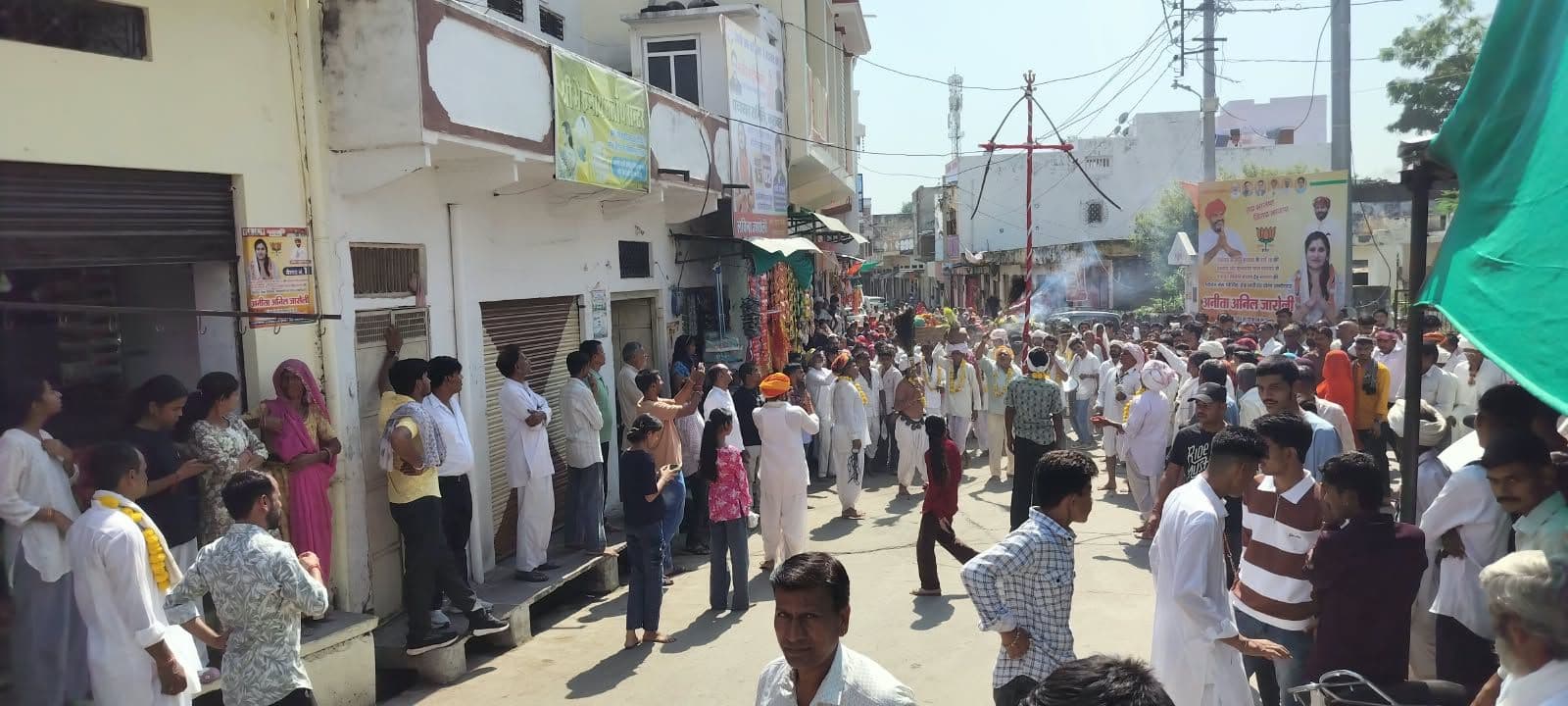 बंबोरा में नवरात्रि का अनूठा रंग ! आस्था और एकता की दिखती है मिसाल