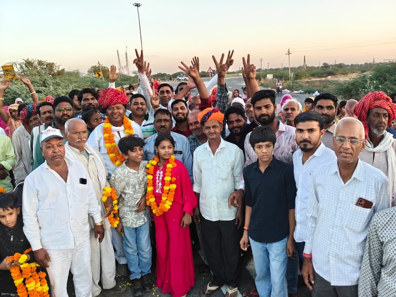 मोड़ का निंबाहेड़ा में राकेश जायसवाल की 1131 वोटों से ऐतिहासिक जीत