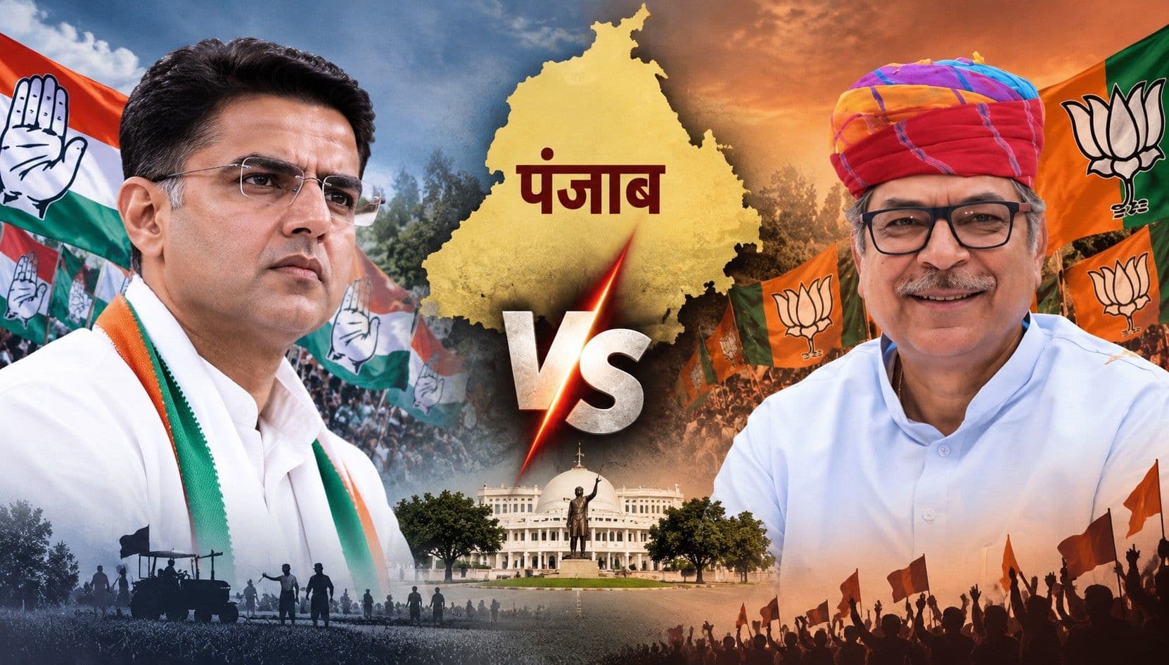 राजस्थान के दो ‘धुरंधर’ तय करेंगे पंजाब का सियासी भविष्य
